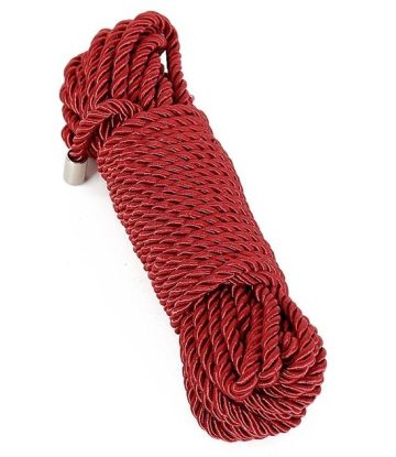 Cuerda 10mts algodón granate