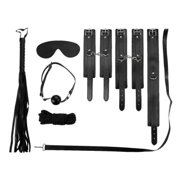 Kit Bondage Black 10 piezas