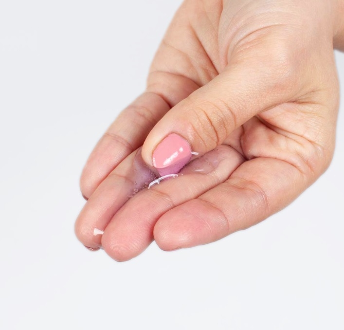 Lubricante efecto calor sabor mora