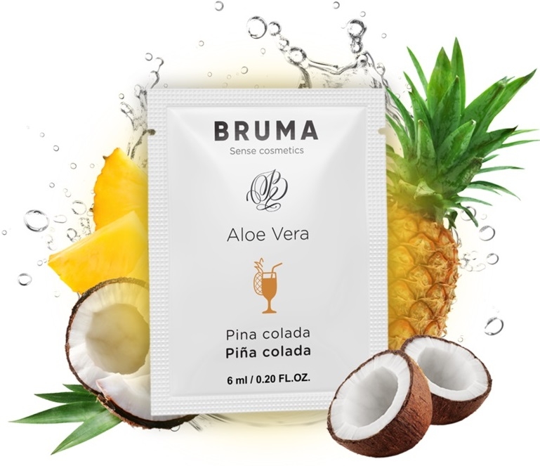 Sobre lubricante piña colada