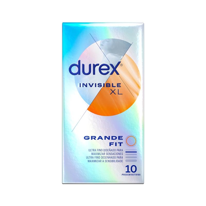 Durex invisible XL 10 uds. - Imagen 2
