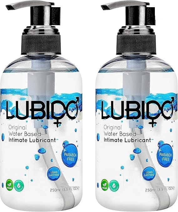 2 Lubido Original lubricante íntimo a base de agua 250ml (2 unidades)