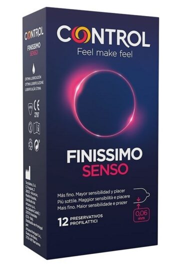Preservativos Control FINISSIMO SENSO 12