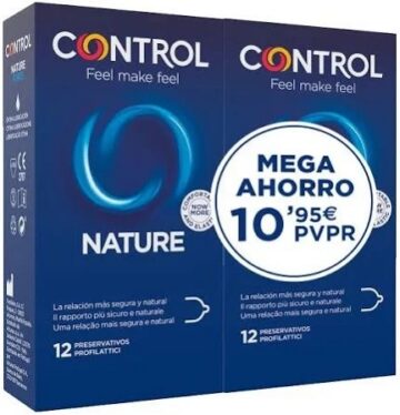 Preservativos Control Nature 12 + 12