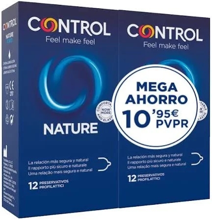 Preservativos Control Nature 12 + 12
