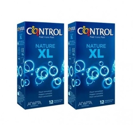 Preservativos Control Nature XL 12 + 12