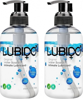 2 Lubido Original lubricante íntimo a base de agua 250ml (2 unidades)