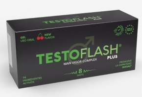 TestoFlash PLUS Gel x8