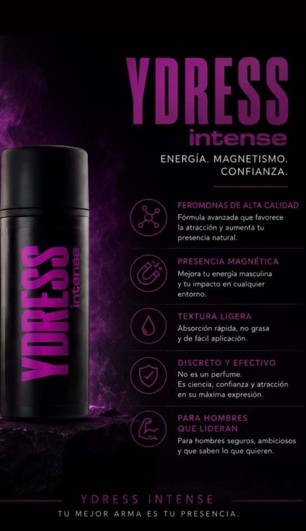Crema YDRESS INTENSE Feromonas para Hombre