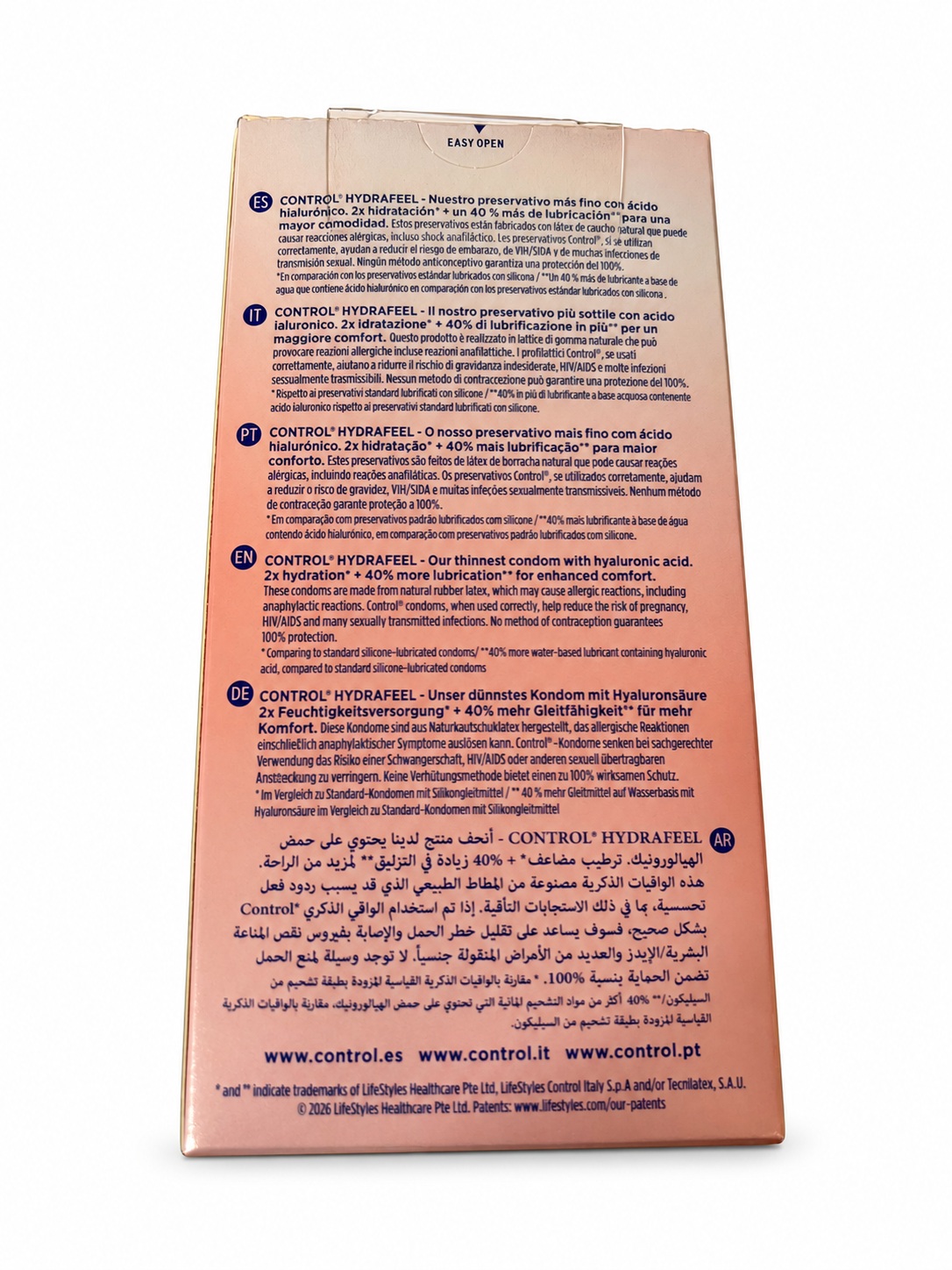 Preservativos Control HydraFeel 10 - Imagen 2